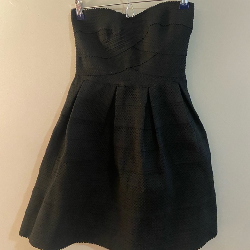 B. Darlin Strapless black dress